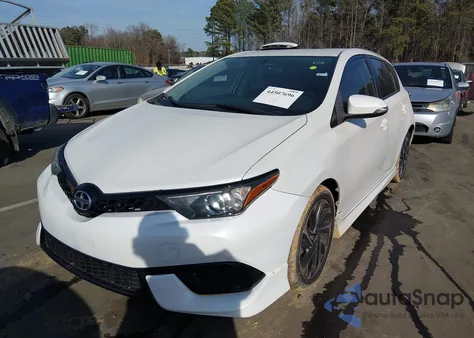2016 Scion Im из США, поврежденный, VIN JTNKARJE2GJ502142